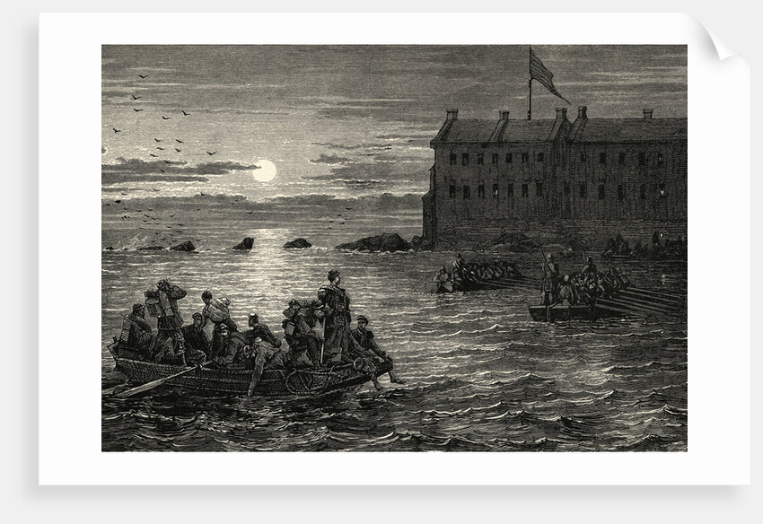 Major Robert Anderson Occupying Fort Sumter by Anonymous