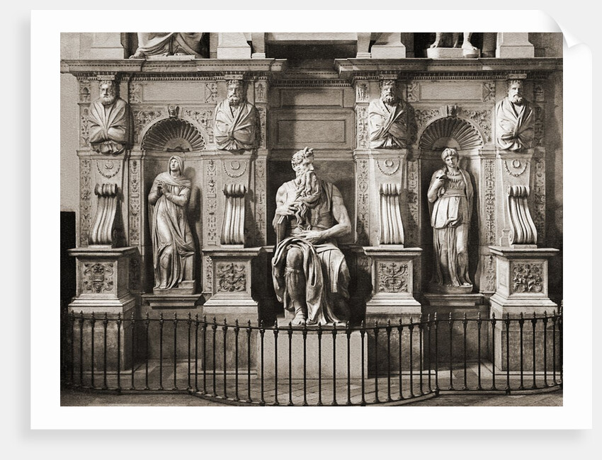 Tomb of Julius II by Michelangelo Buonarroti