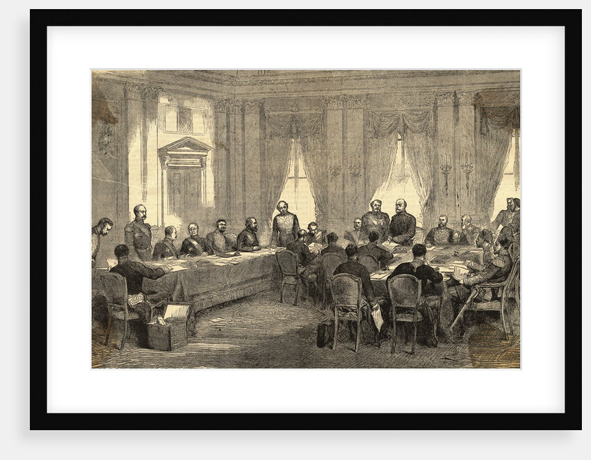 Illustration of Politicians Meeting in Berlin by Anonymous