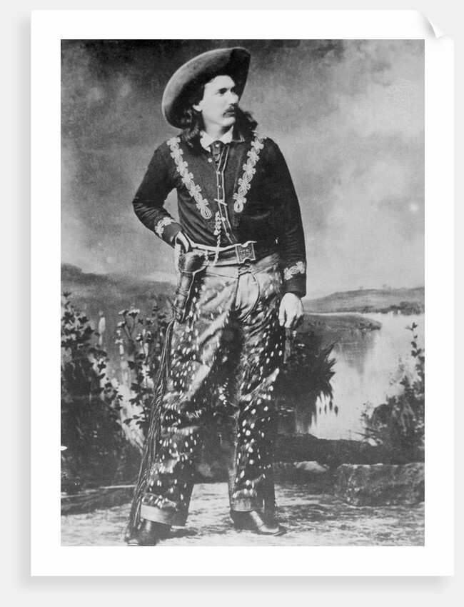 Portrait of Cowboy Buck Taylor by Anonymous