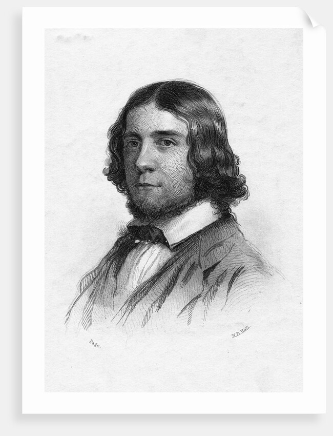 Portrait of Author James Russel Lowell by Anonymous