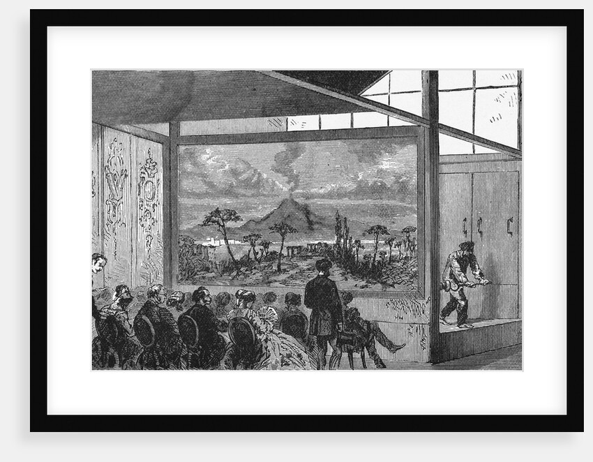 People Watching Diorama by Anonymous