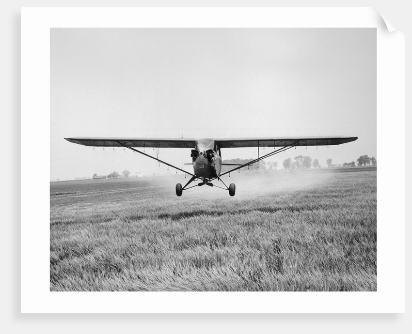 Plane Spraying Pesticides by Anonymous
