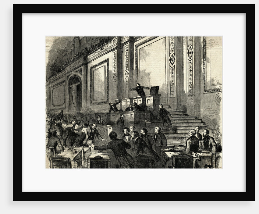 Illustration of Argument at House of Representatives by Anonymous