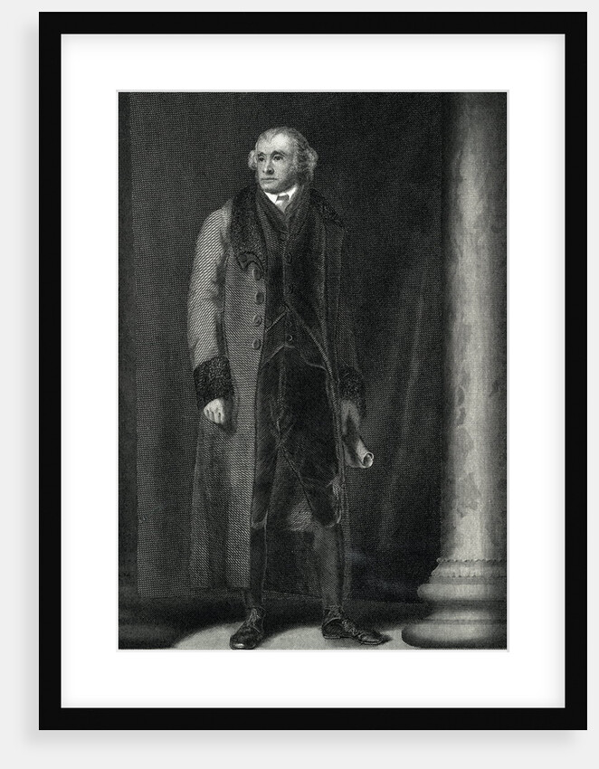 Full Length Portrait of Thomas Jefferson by Anonymous