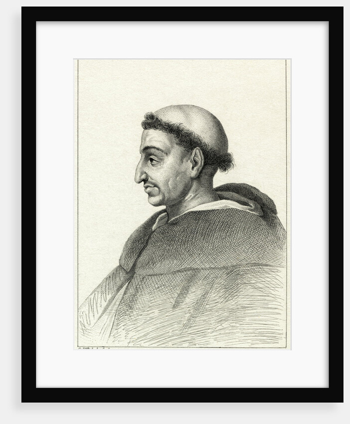 Illustration of Girolamo Savonarola by Anonymous
