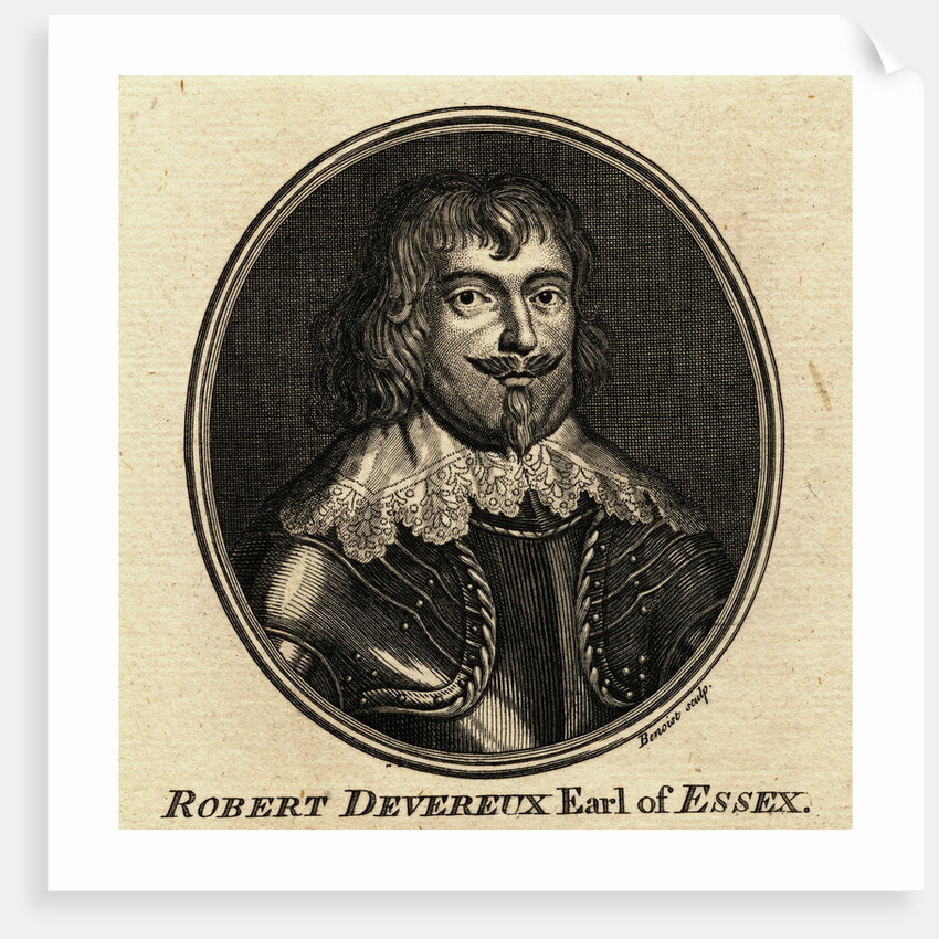 Portrait of Robert Devereux by Anonymous