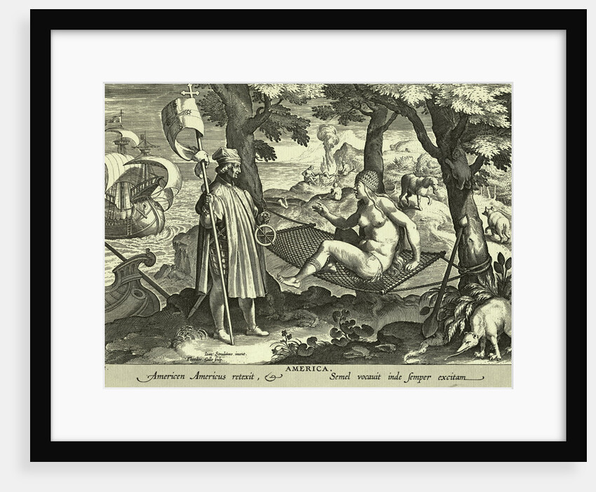 Scene from America Discoveries by Anonymous