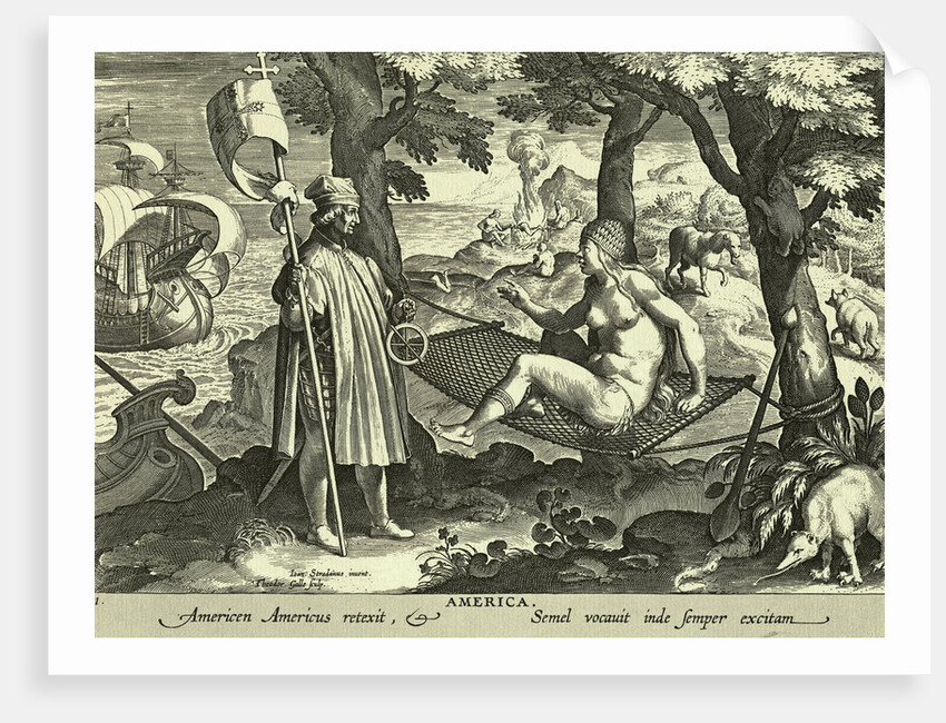 Scene from America Discoveries by Anonymous