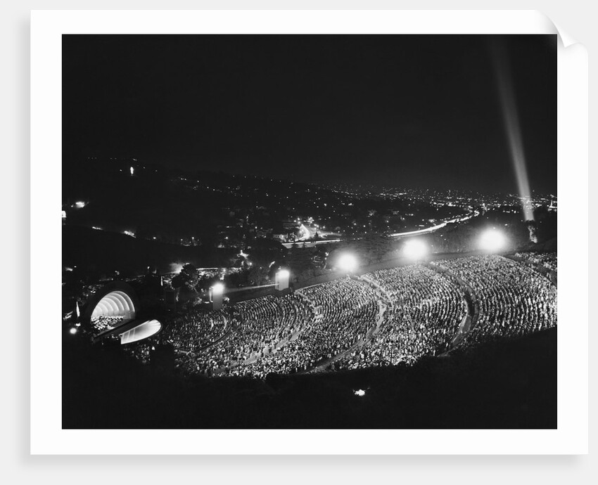 Hollywood Bowl at Night by Anonymous