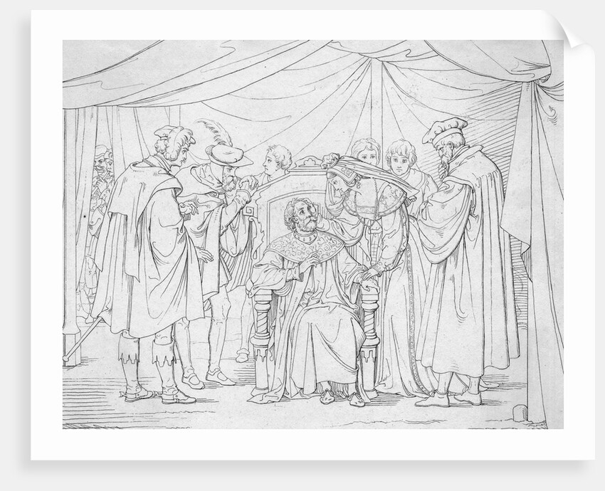 Scene from King Lear by Anonymous