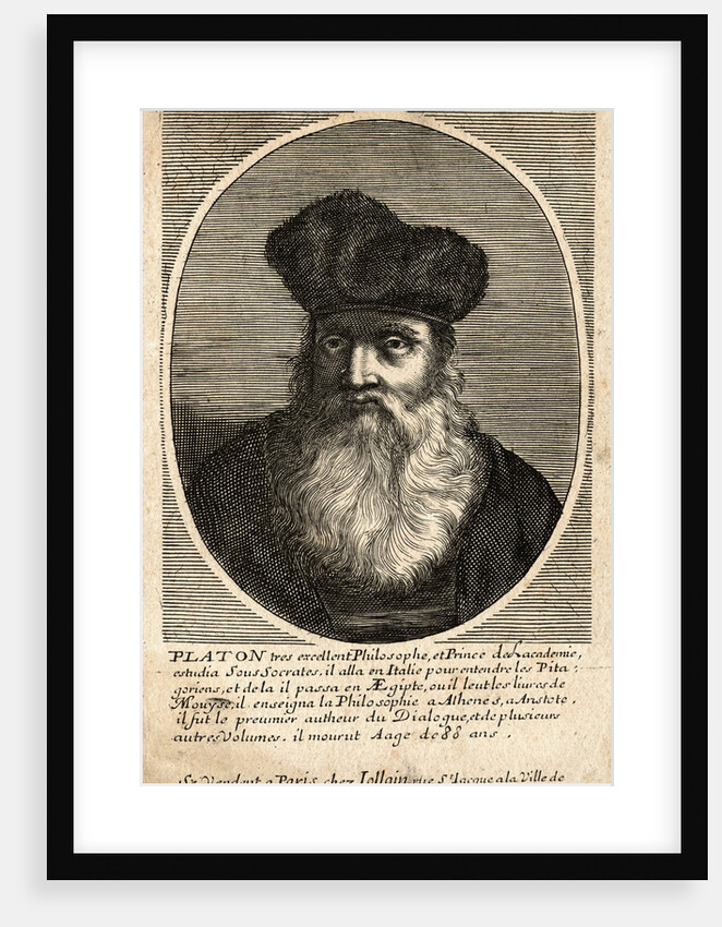 Portrait of Plato by Anonymous