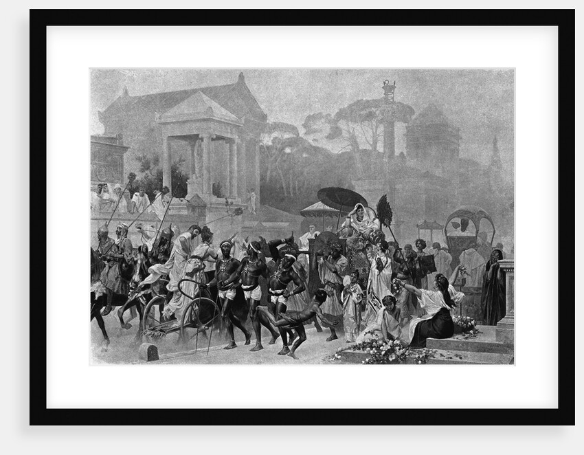 Appian Way in Time of Augustus by Anonymous