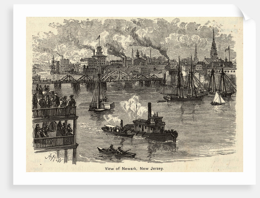 View of Newark by Anonymous