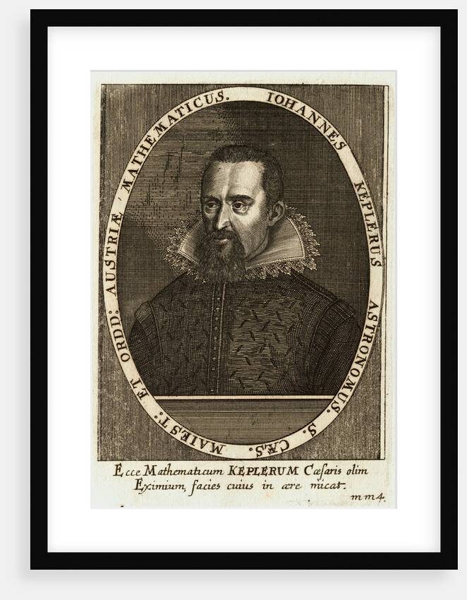 Portrait of Johannes Kepler by Anonymous