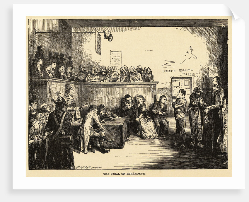 Illustration from Tale of Two Cities by Charles Dickens by Anonymous