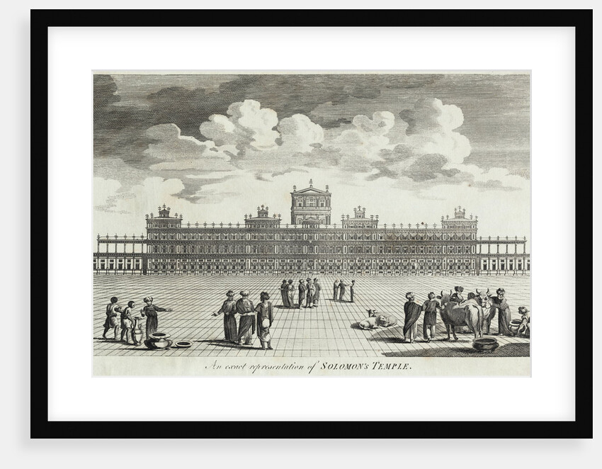 Exact Representation of Solomon's Temple by Anonymous
