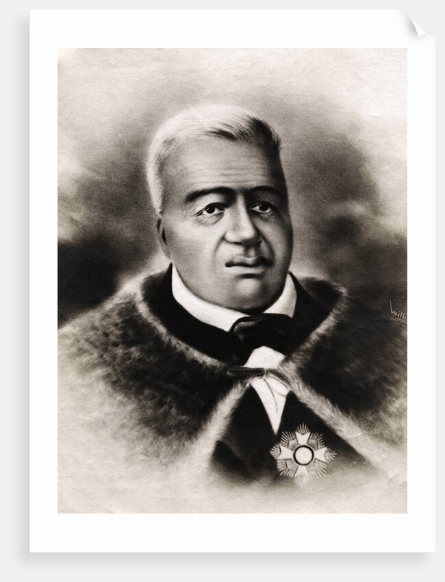 Portrait of Kamehameha the Great by Anonymous