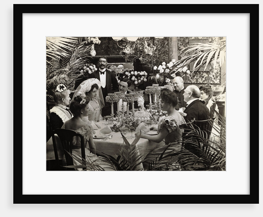 View of Gay 90s Wedding Reception by Anonymous