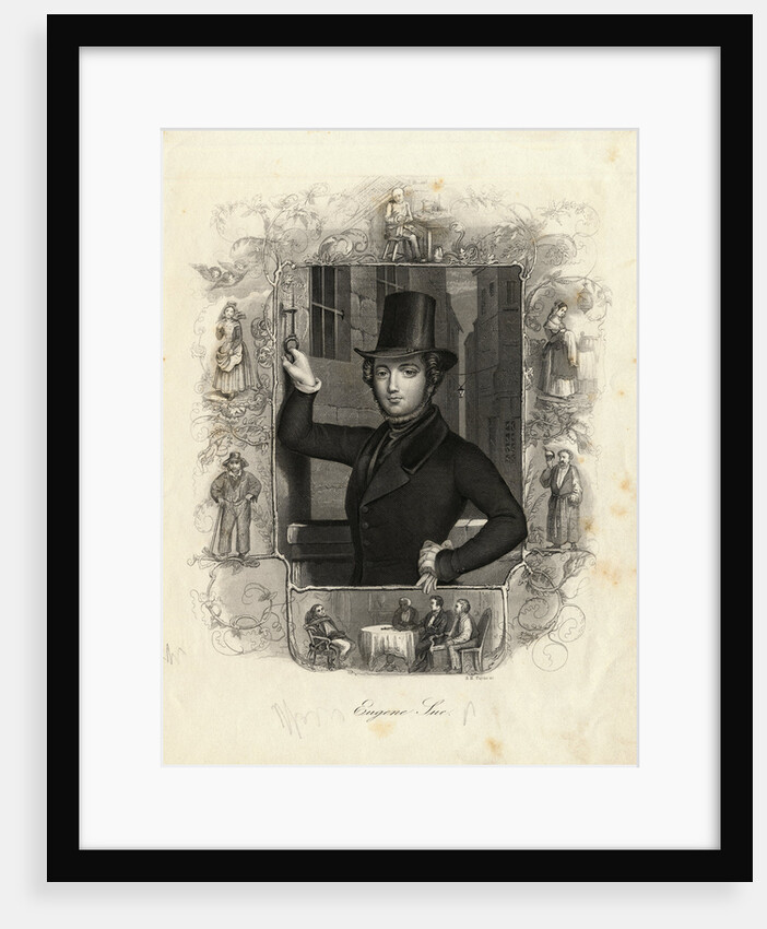 Portrait of Eugene Sue by Anonymous