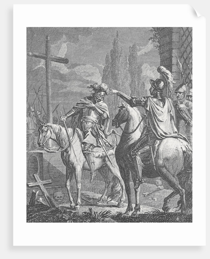John de Baliol Commanding Battle Troops by Anonymous