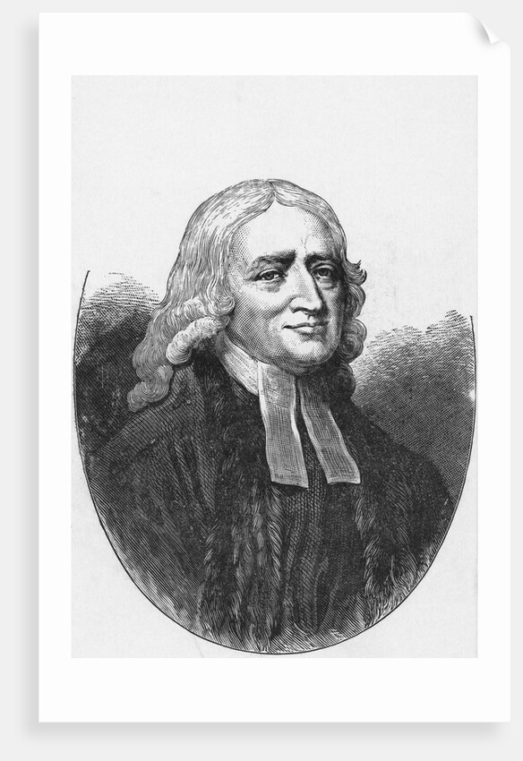 Engraving of John Wesley by Anonymous