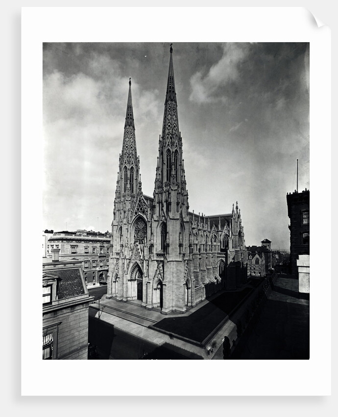 View of St. Patrick's Cathedral by Anonymous