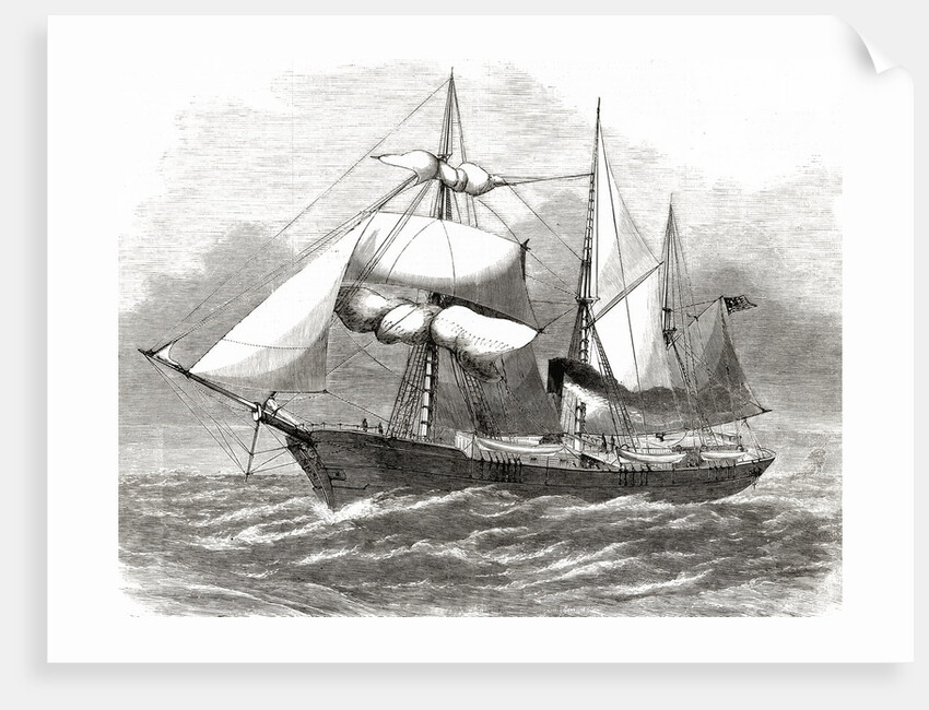 Ship with Charles Hall Expedition by Anonymous