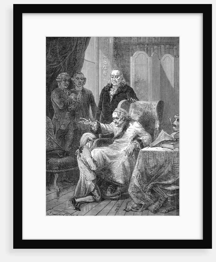 Voltaire Blessing Child by Anonymous