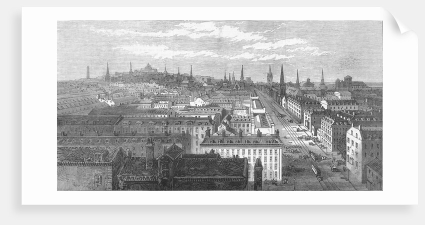 Early City of Boston by Anonymous