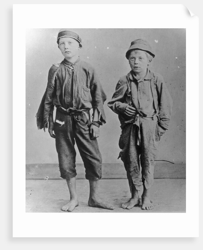 Homeless Boys in New York City by Anonymous