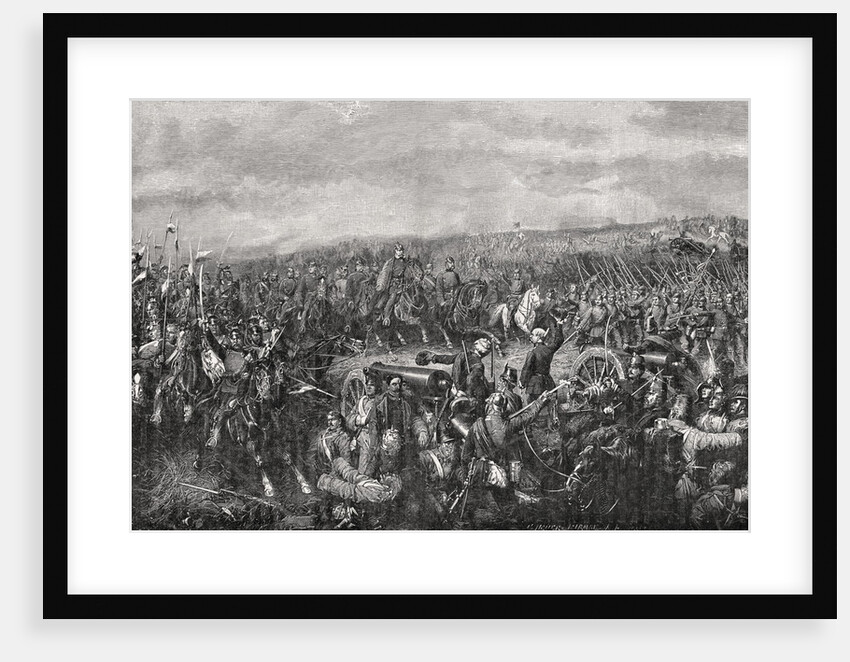 Battle of Sadowa by Anonymous