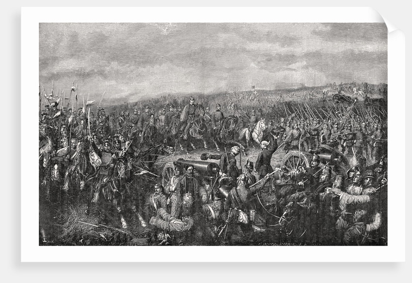 Battle of Sadowa by Anonymous