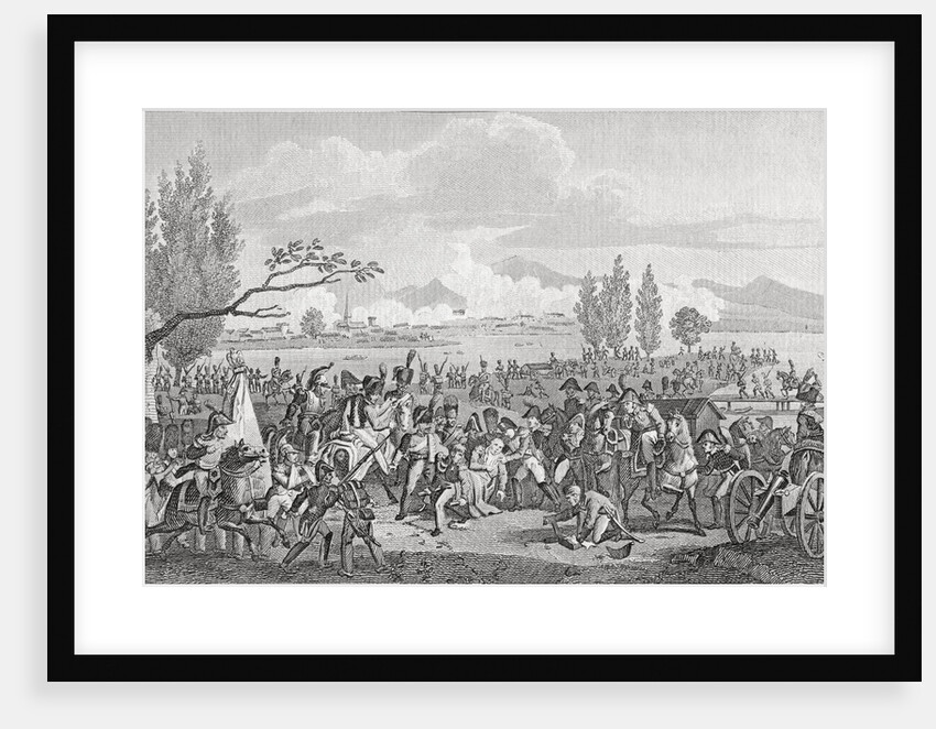 Illustration of Death of Battle of Essling by Anonymous