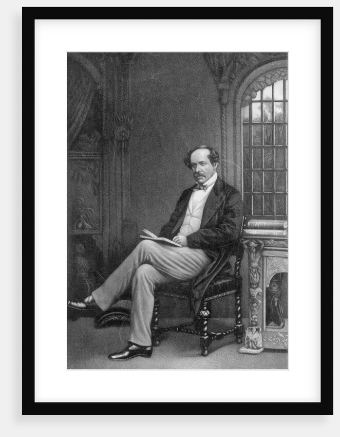 Engraving of Sir Henry Rawlinson by Anonymous