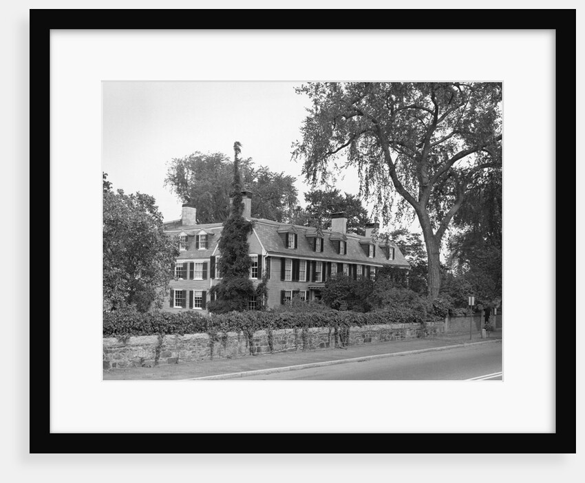 John Quincy Adams' Old House by Anonymous