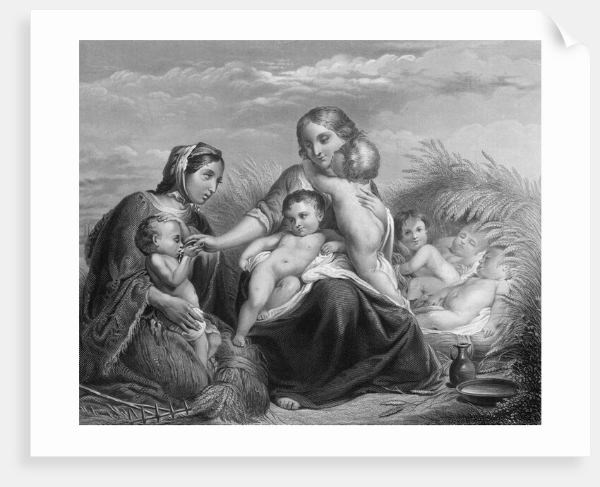 Charity Aiding Mother and Children by Anonymous