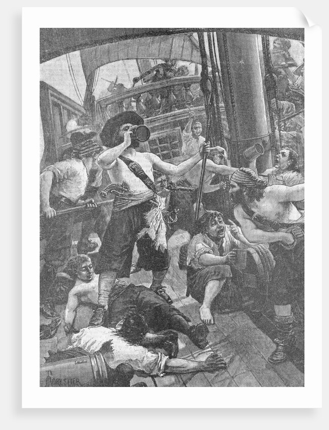 Pirates Carousing Between Battles by Anonymous
