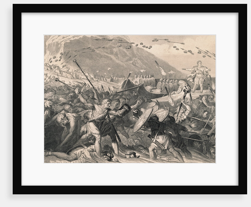 Roman Battle Scene by Anonymous