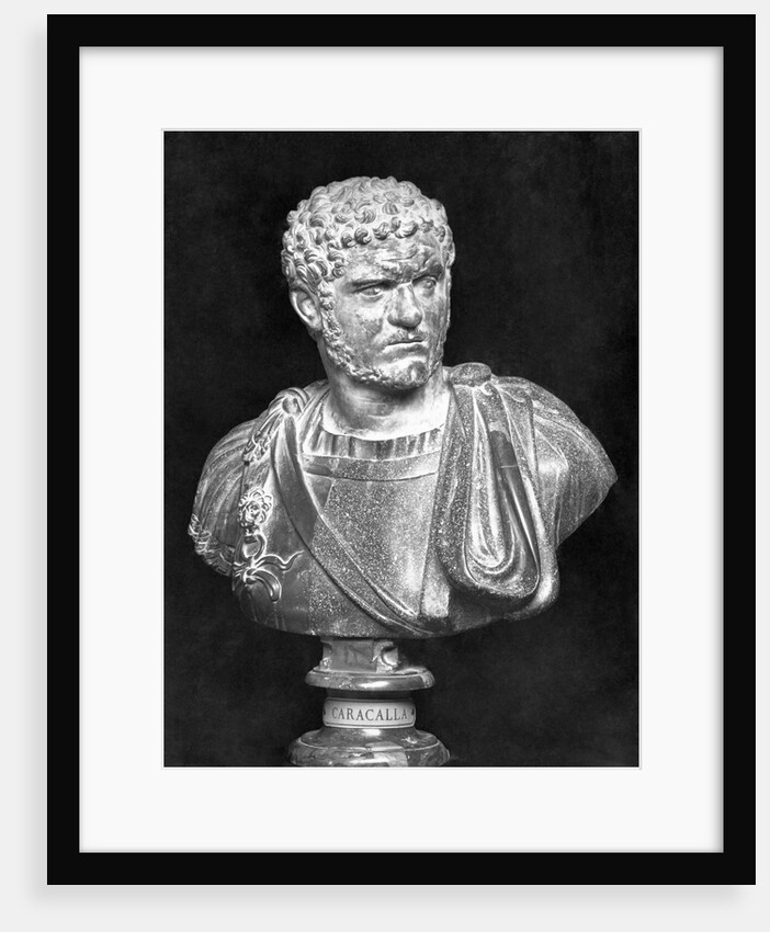 Imperial Roman Bust of Emperor Caracalla by Anonymous