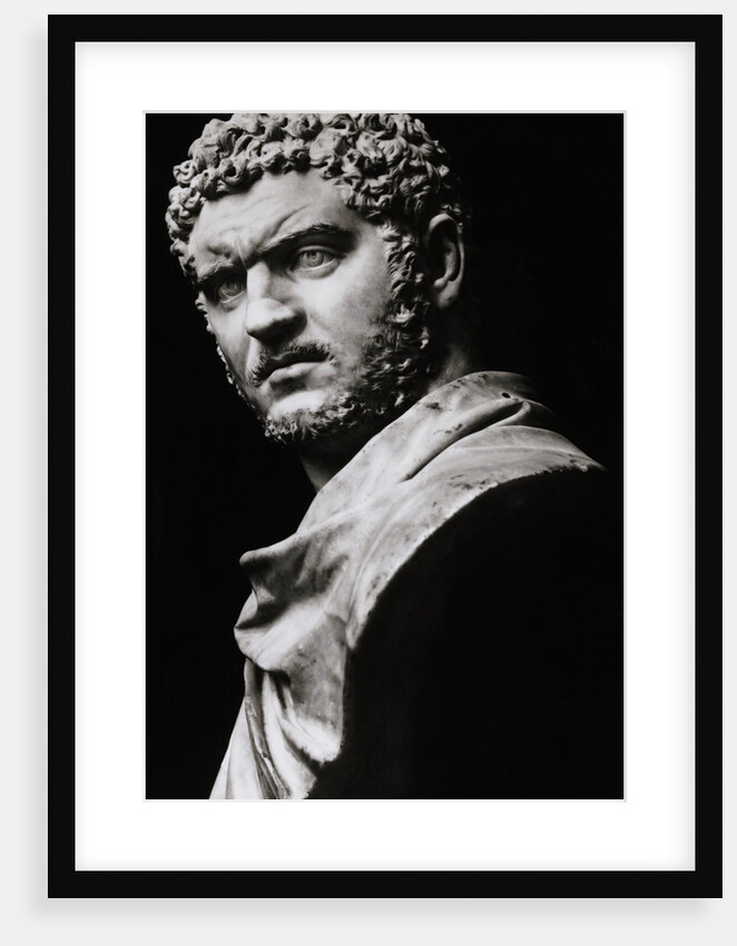 Imperial Roman Bust of Emperor Caracalla by Anonymous