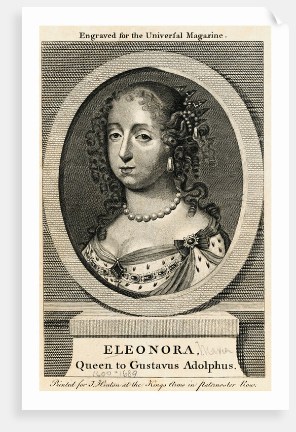 Sweden's Queen Eleonora by Anonymous