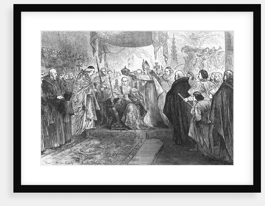 Coronation of Swedish King by Anonymous
