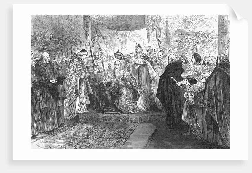 Coronation of Swedish King by Anonymous