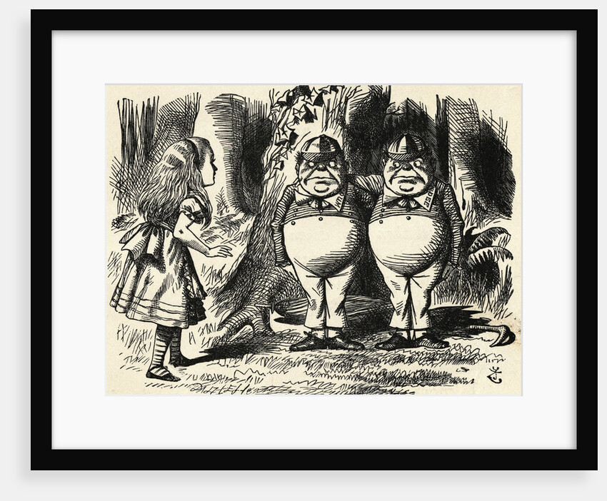 Tweedledum and Tweedledee by John Tenniel