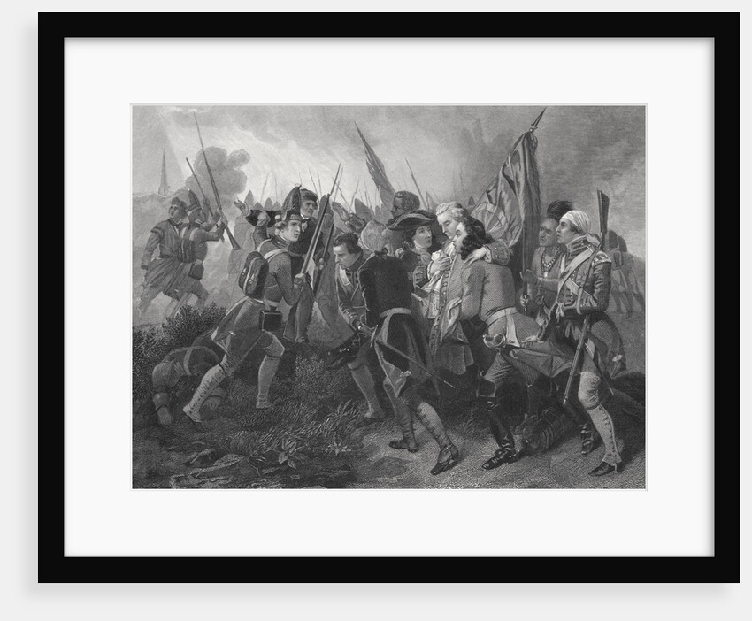 General James Wolfe Near Death in 1759 by Anonymous