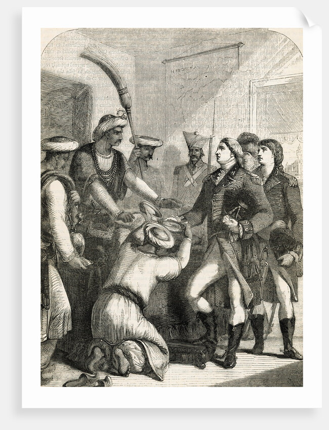Lord Clive Receiving Right of Dominion by Anonymous