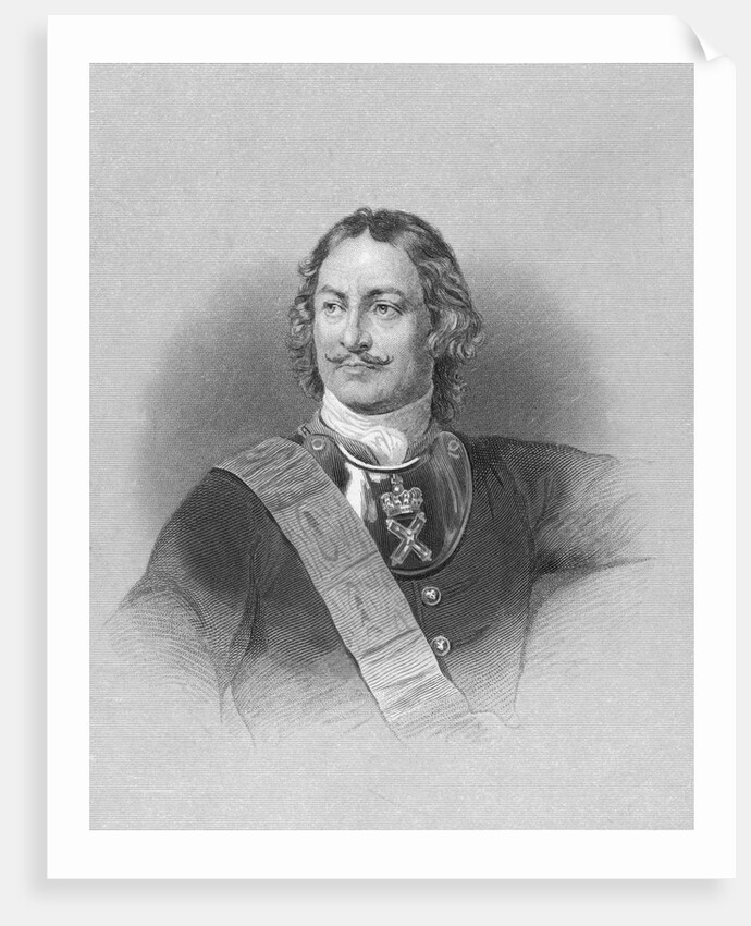 Portrait of Peter the Great by Anonymous