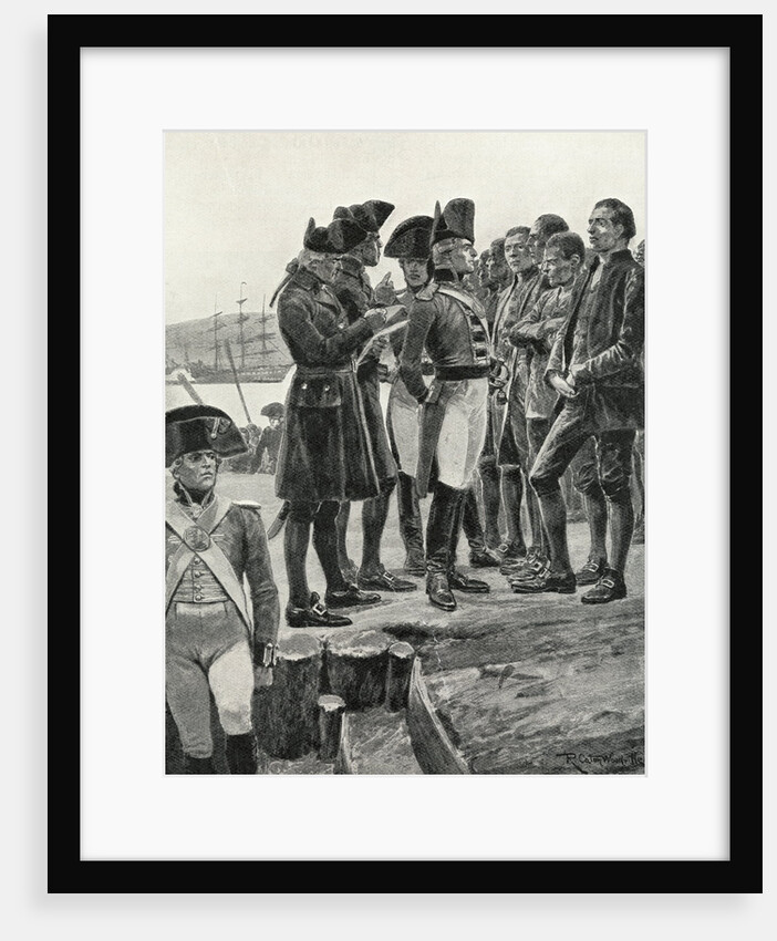 Australian Settlers Being Inspected by Anonymous