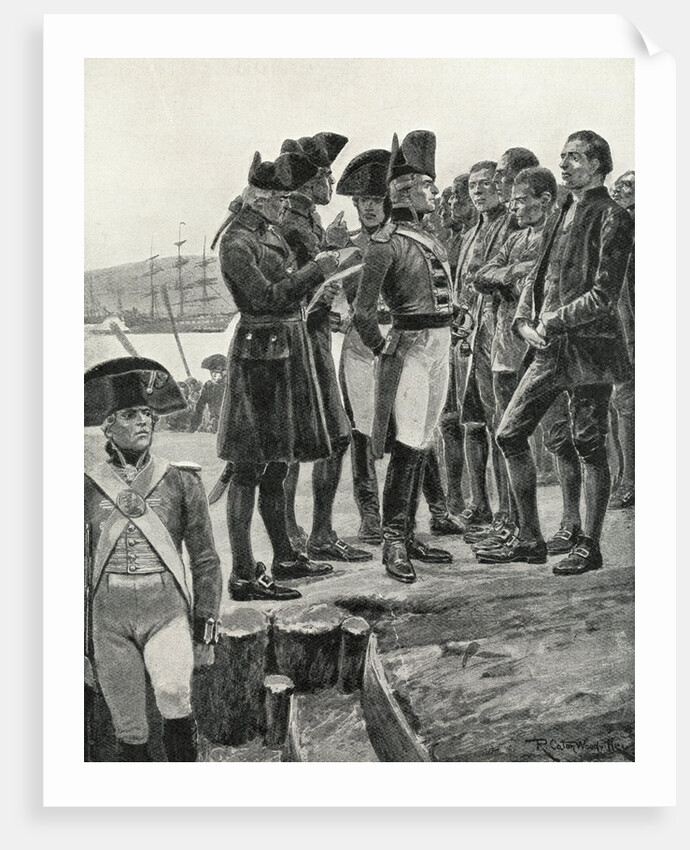 Australian Settlers Being Inspected by Anonymous